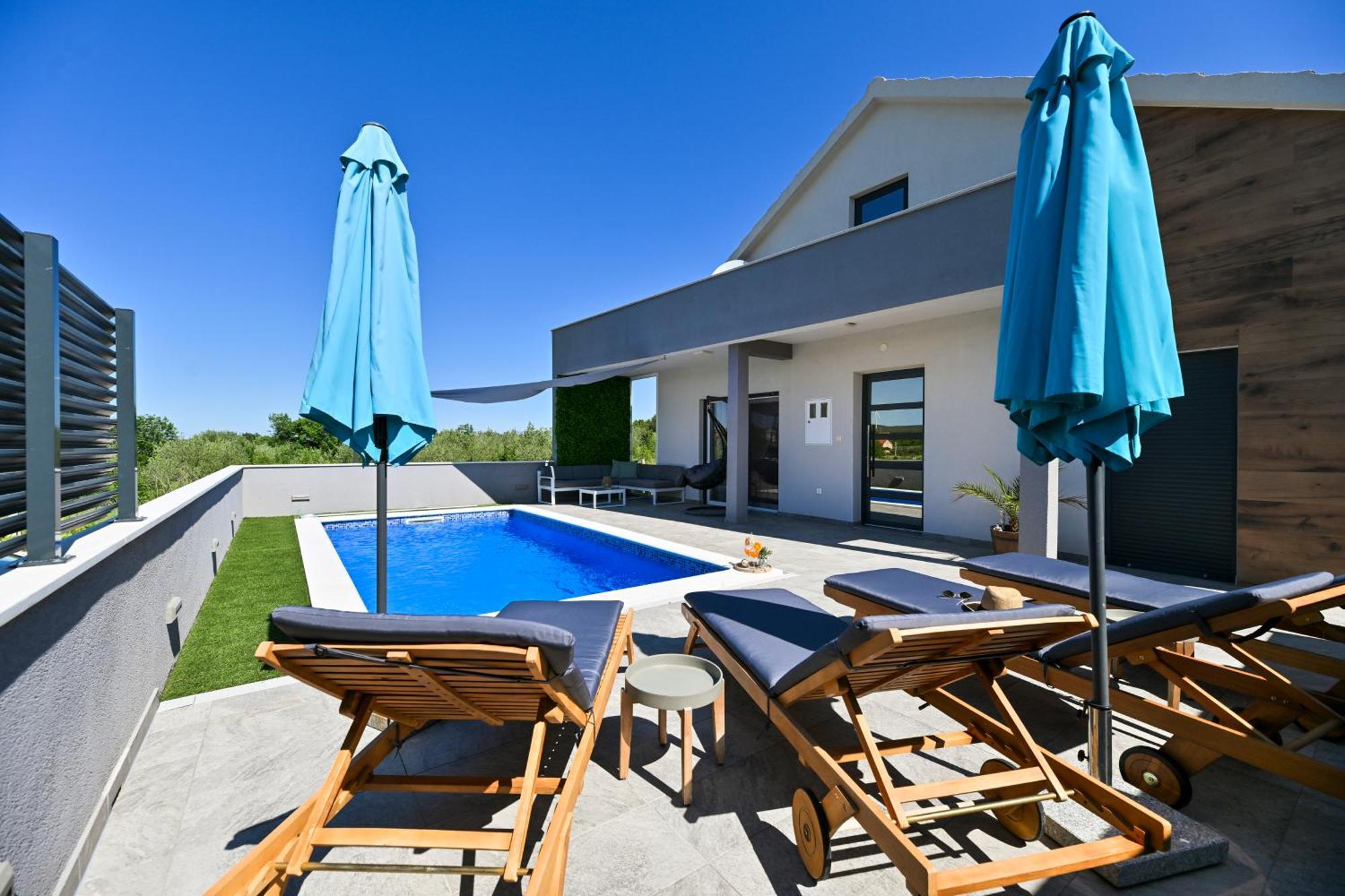 Luxurious Villa Natali Pridraga Екстериор снимка